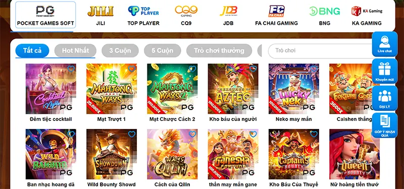 Nổ hũ RR88 còn được gọi là slot games RR88 với kho game đa dạng và hấp dẫn