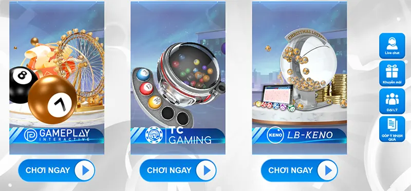 Sảnh game xổ số RR88 cung cấp các trò chơi liên quan đến xổ số truyền thống và hiện đại