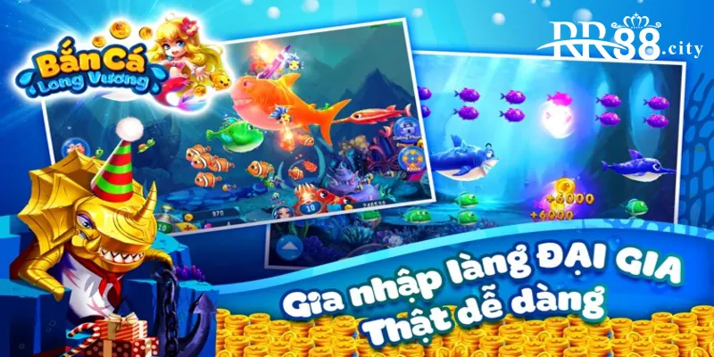 Game Bắn Cá Long Vương có cách chơi đơn giản và sôi động cuốn hút người chơi