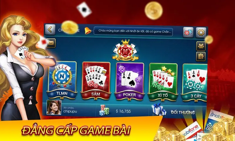 Các game bài đổi thưởng hiện nay đa dạng với nhiều trò chơi khác nhau