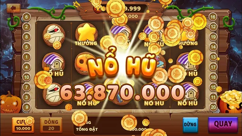 Nổ hũ online hay còn được gọi là slot game là những trò chơi quay hũ online hấp dẫn được nhiều người chơi yêu thích