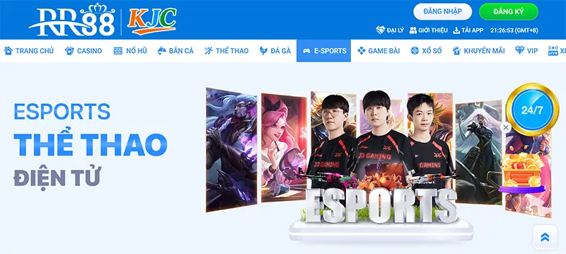 RR88 là một trong những nhà cái cung cấp nhiều trò chơi cá cược Esports uy tín hàng đầu hiện nay