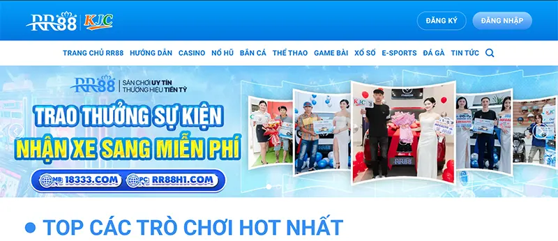 Nhà cái RR88 nổi bật với nhiều trò chơi hấp dẫn cùng uy tín hàng đầu Châu Á hiện nay